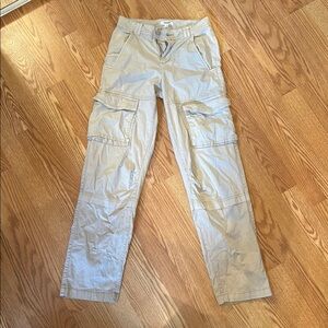 Garage Tan Cargo Pants Relaxed Fit